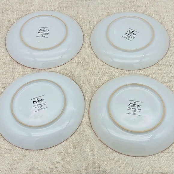 Picasso The King Masterpiece Editions 4 pc plates. - Picture 3 of 4
